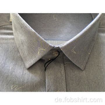 Streifen Baumwolle Business Shirt